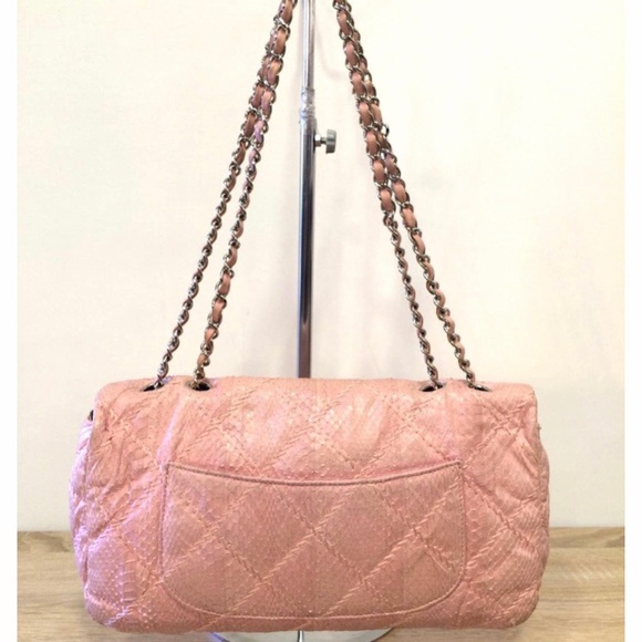 Chanel quilted python bag - Picture 2 of 7